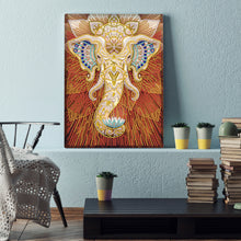 Load image into Gallery viewer, Luminous Animal Figure 30*40CM(Canvas) Beautiful Special Shaped Drill Diamond Painting