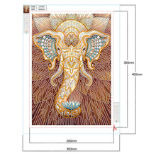 Load image into Gallery viewer, Diamond Painting - Full Crystal Rhinestone - Elephant (30*40cm)