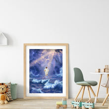 Load image into Gallery viewer, Coming Jesus 35*50CM(Canvas) Full Round Drill Diamond Painting