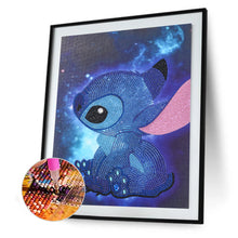 Load image into Gallery viewer, Diamond Painting - Full Crystal Rhinestone - Blue Stitch (30*40cm)