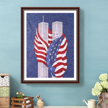 Load image into Gallery viewer, Diamond Painting - Full Crystal Rhinestone - National Flag (30*40cm)