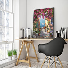 Load image into Gallery viewer, Diamond Painting - Full Round - Coastal Town Parrotth (30*40cm)