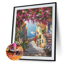 Load image into Gallery viewer, Diamond Painting - Full Round - Coastal Town Parrotth (30*40cm)