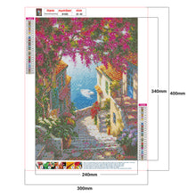 Load image into Gallery viewer, Diamond Painting - Full Round - Coastal Town Parrotth (30*40cm)