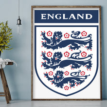 Load image into Gallery viewer, Football Team Logo 30*40CM(Canvas) Full Round Drill Diamond Painting
