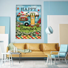 Load image into Gallery viewer, Diamond Painting - Full Round - Happy Camping (30*40cm)