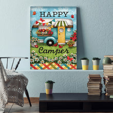 Load image into Gallery viewer, Diamond Painting - Full Round - Happy Camping (30*40cm)