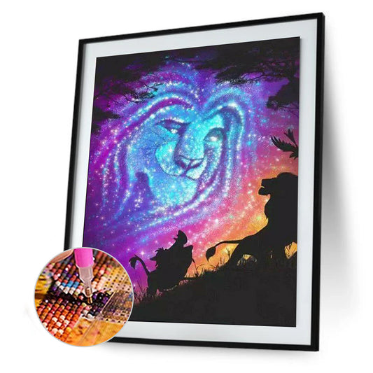 Diamond Abstract Series 30*40CM(Canvas) Full Round Drill Diamond Painting
