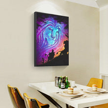 Load image into Gallery viewer, Diamond Painting - Full Round - Abstract Lion (30*40cm)
