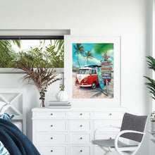 Load image into Gallery viewer, Diamond Painting - Full Round - Beach Van (30*40cm)