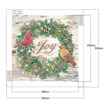 Load image into Gallery viewer, Diamond Painting - Partial Crystal Rhinestone - Christmas (35*35cm)