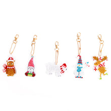 Load image into Gallery viewer, 5D DIY Full Special Drill Diamond Painting Keychain Art Pendant