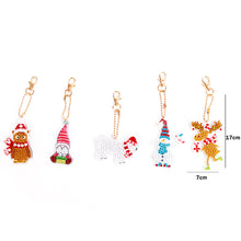 Load image into Gallery viewer, 5D DIY Full Special Drill Diamond Painting Keychain Art Pendant