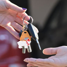 Load image into Gallery viewer, 5D DIY Full Special Drill Diamond Painting Keychain Art Pendant