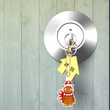 Load image into Gallery viewer, 5D DIY Full Special Drill Diamond Painting Keychain Art Pendant