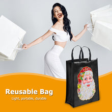 Load image into Gallery viewer, DIY Christmas Iron-on Transfer Diamond Painting Kit Eco Shopping Bag