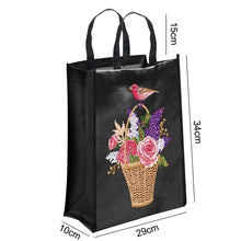 Load image into Gallery viewer, DIY Christmas Iron-on Transfer Diamond Painting Kit Eco Shopping Bag