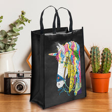 Load image into Gallery viewer, DIY Christmas Iron-on Transfer Diamond Painting Kit Eco Shopping Bag