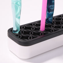 Load image into Gallery viewer, DIY Diamond Painting Tool Point Drill Pen Holder Makeup Brush Rack (Black)