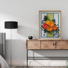 Load image into Gallery viewer, Round Diamond Painting - Full Round -  Quilling paper painting (30*40cm)