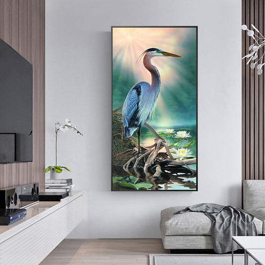 Diamond Painting - Full Round - Exquisite Crane (40*85cm)