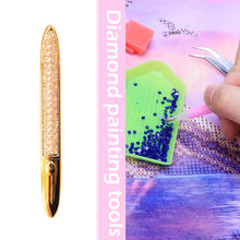 Load image into Gallery viewer, 5D Diamond Painting Drills Pen Handmade Resin Crystal Point Accessory (B)