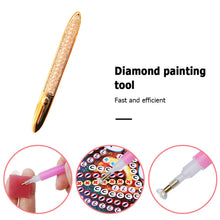 Load image into Gallery viewer, 5D Diamond Painting Drills Pen Handmade Resin Crystal Point Accessory (B)