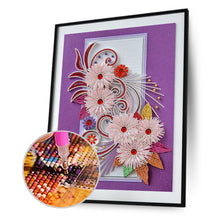 Load image into Gallery viewer, Flower 30*40CM(Canvas) Beautiful Special Shaped Drill Diamond Painting