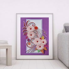 Load image into Gallery viewer, Flower 30*40CM(Canvas) Beautiful Special Shaped Drill Diamond Painting