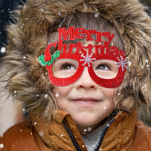 Load image into Gallery viewer, Kids Christmas Diamond Glasses Toys DIY Frame Paste 3D Stickers (YJ004)