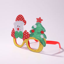 Load image into Gallery viewer, Kids Christmas Diamond Glasses Toys DIY Frame Paste 3D Stickers (YJ010)