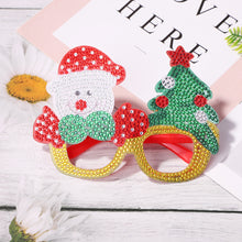 Load image into Gallery viewer, Kids Christmas Diamond Glasses Toys DIY Frame Paste 3D Stickers (YJ010)