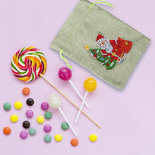 Load image into Gallery viewer, Christmas DIY Diamond Painting Shopping Tote Mosaic Drill Candy Bag
