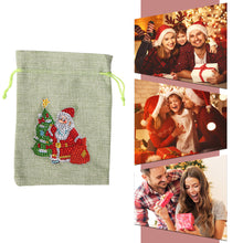 Load image into Gallery viewer, Christmas DIY Diamond Painting Shopping Tote Mosaic Drill Candy Bag