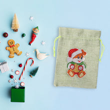 Load image into Gallery viewer, Christmas DIY Diamond Painting Shopping Tote Mosaic Drill Candy Bag
