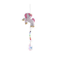 Load image into Gallery viewer, Diamond Drill Rainbow Collection Hang Crystal Prisms Wind Chime