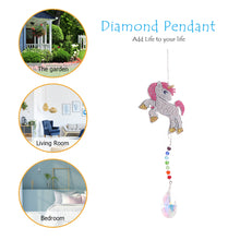 Load image into Gallery viewer, Diamond Drill Rainbow Collection Hang Crystal Prisms Wind Chime