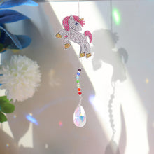 Load image into Gallery viewer, Diamond Drill Rainbow Collection Hang Crystal Prisms Wind Chime