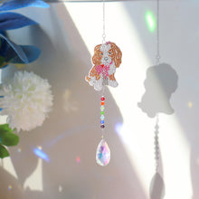 Load image into Gallery viewer, Diamond Drill Rainbow Collection Hang Crystal Prisms Wind Chime