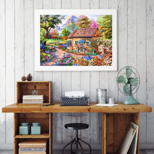 Load image into Gallery viewer, Diamond Painting - Full Round - Cabin Animal (45*60cm)