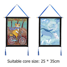 Load image into Gallery viewer, Diamond Painting Photo Frames - - Wood Picture Frame Diamond Painting DIY Photo Frames Poster Hanger Decor (25*35cm)