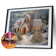 Load image into Gallery viewer, Diamond Painting - Full Round - Snow Hous (70*50cm)