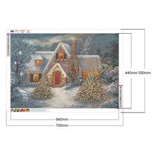 Load image into Gallery viewer, Diamond Painting - Full Round - Snow Hous (70*50cm)