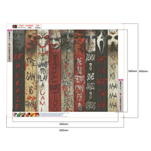 Load image into Gallery viewer, Diamond Painting - Full Round - Horror Skull (50*40cm)