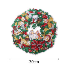 Load image into Gallery viewer, Diamond Painting Garland - Crystal Rhinestone - Christmas (30*30cm)