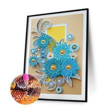 Load image into Gallery viewer, Diamond Painting - Partial Crystal Rhinestone - Flower (30*40cm)