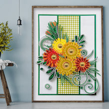 Load image into Gallery viewer, Diamond Painting - Partial Special -  Quilling paper painting (30*40cm)