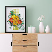 Load image into Gallery viewer, Diamond Painting - Partial Special -  Quilling paper painting (30*40cm)