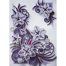 Load image into Gallery viewer, Diamond Painting - Full Crystal Rhinestone - Flower (30*40cm)