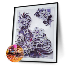 Load image into Gallery viewer, Diamond Painting - Full Crystal Rhinestone - Flower (30*40cm)